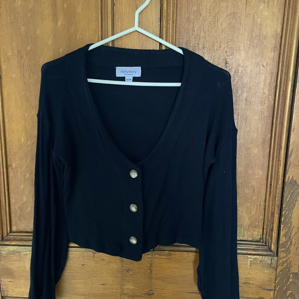 Cropped cardigan